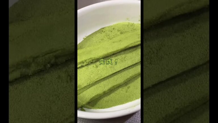 謎の抹茶氷の作り方🧊（お待たせしました♪） #shorts
