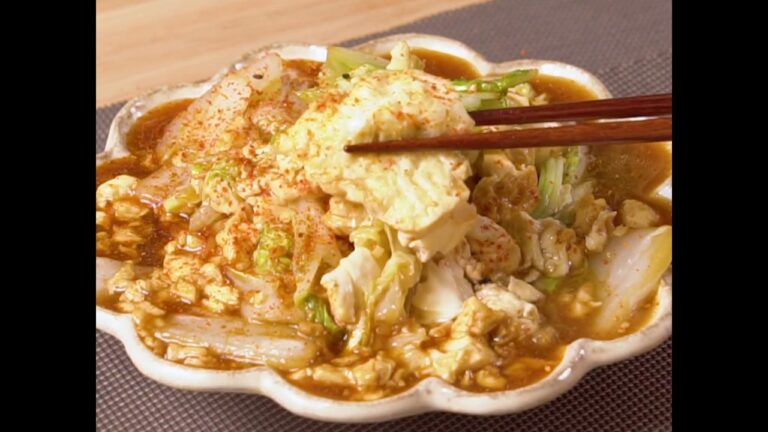 さむ～い冬の温かいランチに お手軽ランチ♪  白菜と豆腐のトロトロ煮込み ｜ moguna[モグナ]