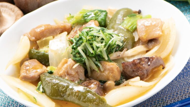 シャキッと玉葱キムチスープ カシラ塩麹漬けと焼きこがね鶏【一期一会を楽しもう！旬をすぐに】