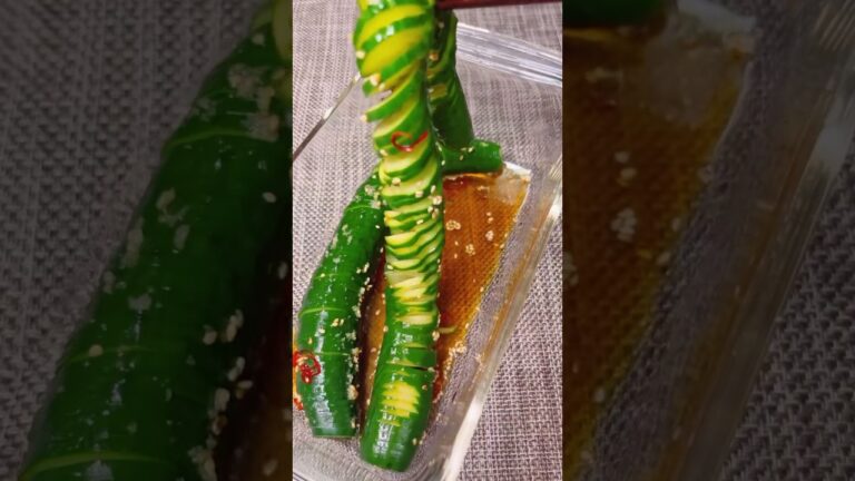 夏になると食べたくなる蛇腹きゅうり #簡単レシピ #節約レシピ #レシピ