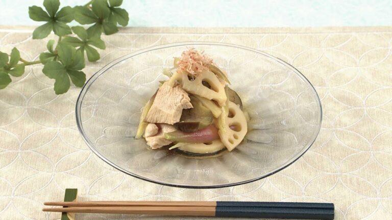 【DAIGOも台所】鶏と野菜のひんやりお浸し｜涼しくなるひんやりレシピ♪