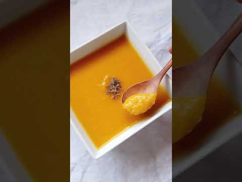 バターナッツカボチャのスープレシピ・作り方／ばあちゃんの料理教室 #shorts