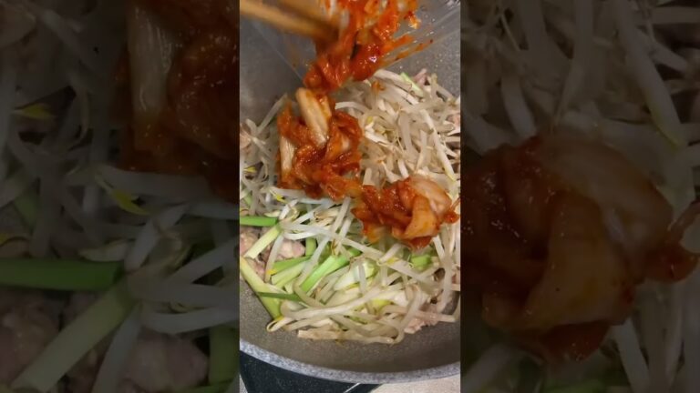 お酒好き必見！せせりとキムチのスタミナ炒め#shorts