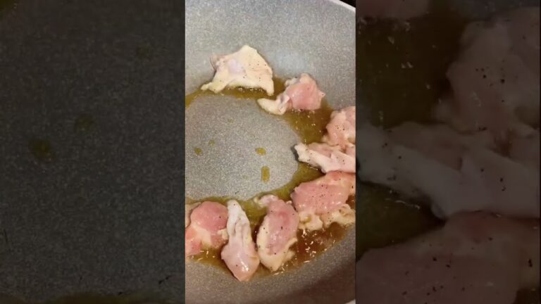 自宅居酒屋🏮旨塩チキンのスタミナ焼き#shorts