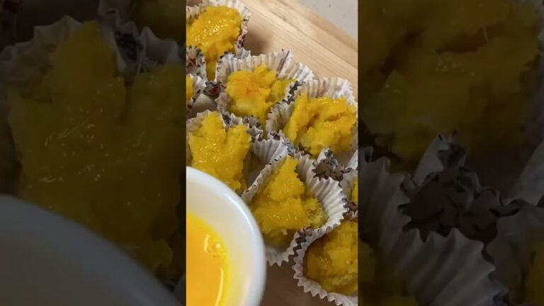 ピーナッツかぼちゃ入りスイートポテト