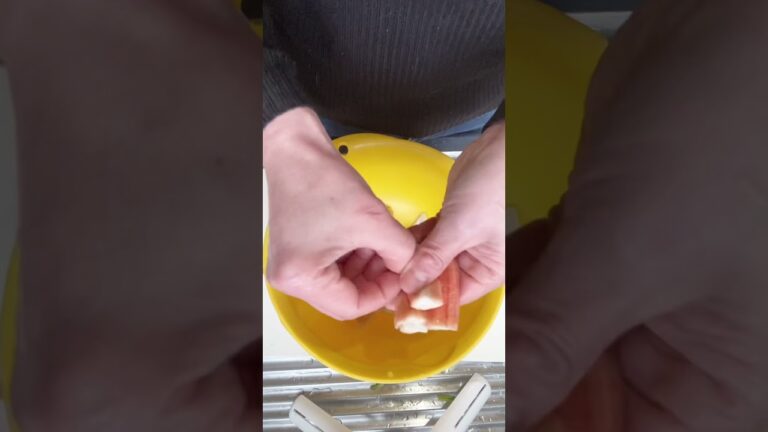 レンジで簡単❗切って和えるだけ🥰👍【ほうれん草とちくわのすりごま和え】#Shorts #ひめりんご