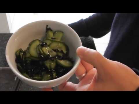 【おつまみ】きゅうり×わかめ×すし酢　隠し味は？　酢の物
