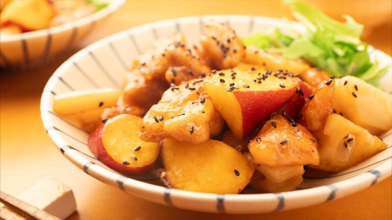 さつまいもがあれば今すぐ作って欲しい『鶏ももの甘辛炒め』