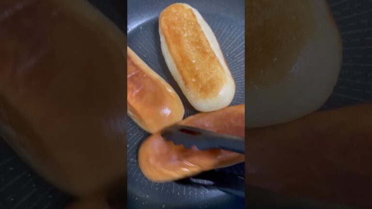 揚げない給食のきな粉揚げパン#shorts #料理 #簡単レシピ#パン