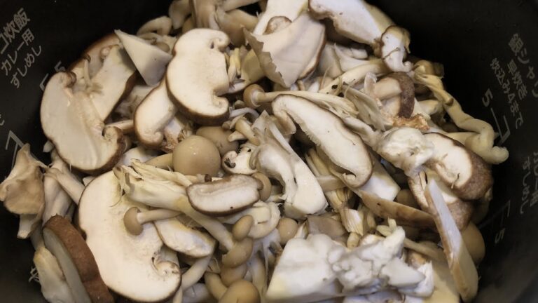 【秋の味覚】きのこご飯の作り方
