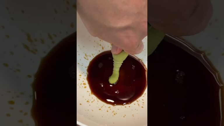 葱とせせりのわさび醤油和え#shorts