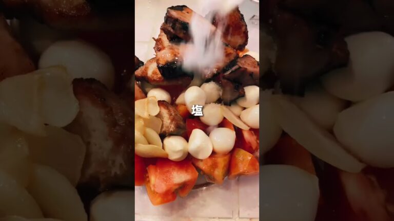 生魚苦手な大人のカツオのたたきはこうなる #shorts #簡単レシピ #魚 #サラダ #japanesefood #recipe #bonito #salad #일본 #집밥