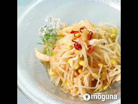 ピリ辛でビールがすすむやみつきおつまみ 豆もやしとメンマのピリ辛あえ ｜ moguna[モグナ]