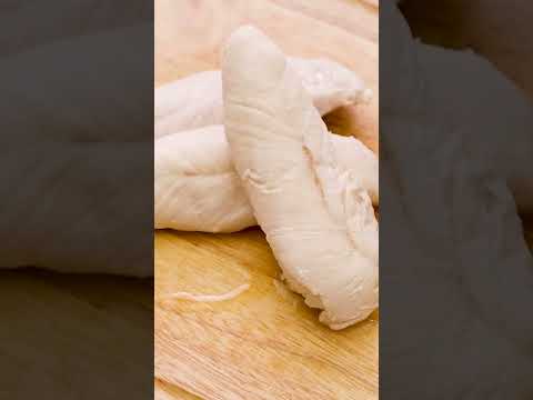 【しっとり柔らかく】ささみの茹で方 #Shorts