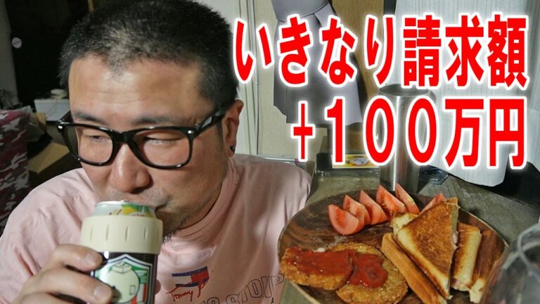 【茶色アテ】いきなり請求金額+100万円晩酌【飯テロ】【飯動画】【酒動画】