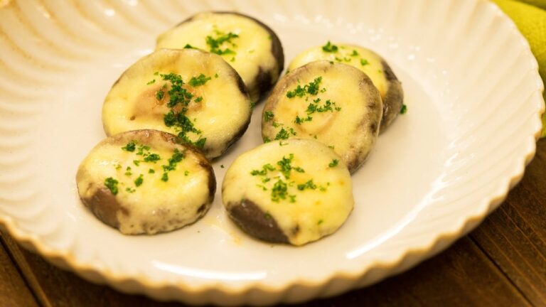 しいたけのチーズ焼き