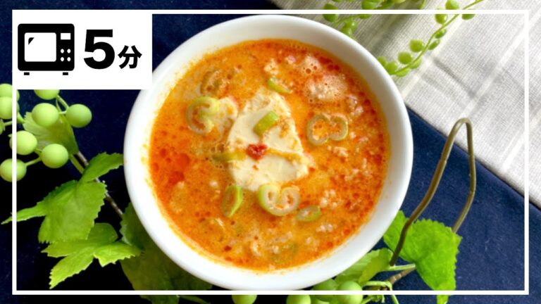 【1人前専用】辛いものが食べたくなった時におすすめ。超辛ウマ。ごま坦々スープ #shorts