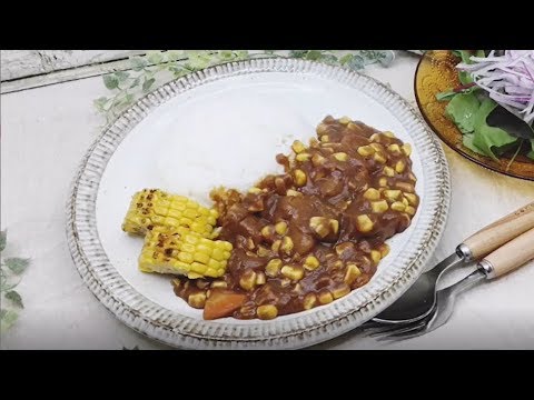 とうもろこしカレーを5分でつくる方法