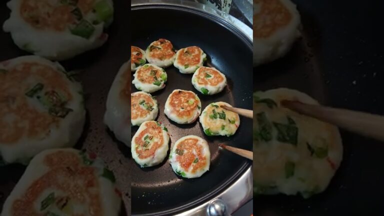 豆腐とハンペンふんわり焼き