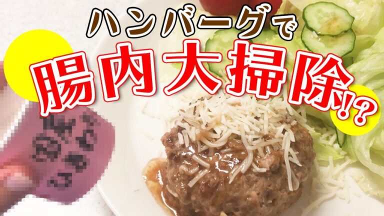 【晩ごはん】いつものハンバーグ＋納豆インでスッキリになるの？さらに発酵食品オンパレードでコクと旨みもマシマシに！