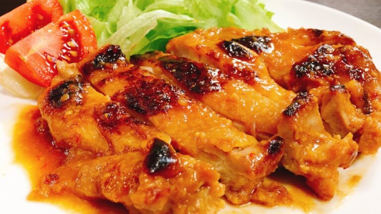 【神レシピ】特製味噌だれでお肉柔らか、驚くほどご飯が進む‼『絶品 柔らか鶏モモ肉の特製みそ漬け焼き』Chicken miso marinated grilled  | Easy Recipe