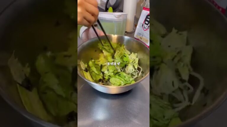 焼肉屋さんのチョレギサラダ🥗#shorts