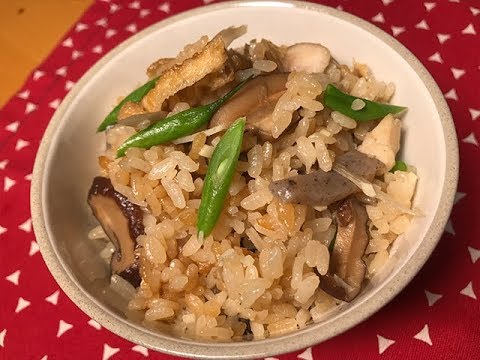 五目炊き込みご飯 2018.11.2放送