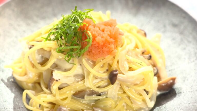 いっとこ！：ワンパン時短明太クリームパスタ