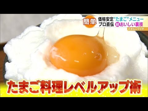 プロ直伝！たまご料理レベルアップ術【どさんこワイド179】2022.03.18放送