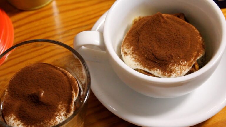 5分で作れる本格的な濃厚ティラミスのレシピ-tiramisu-【かんたん・はやい・少量】