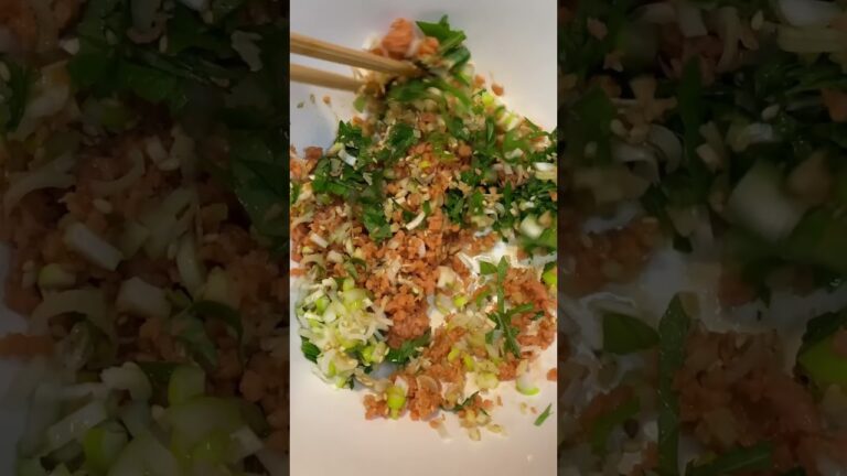 酒のあて🍶鮭と豆腐の薬味まみれポン酢#shorts