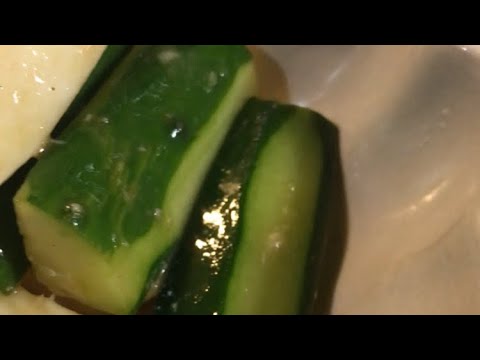#山芋 きゅうり切って混ぜるだけ#japanesefood EASY and fast Yam and Cucumber @user-bm7kc8ge8v