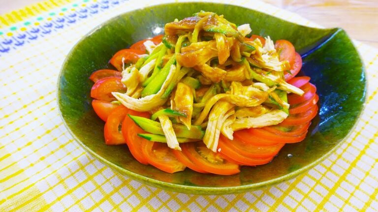 手作りごまダレで激ウマ！電子レンジde棒棒鶏