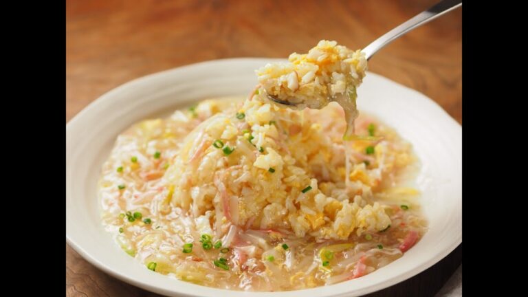 もやしあんかけチャーハン