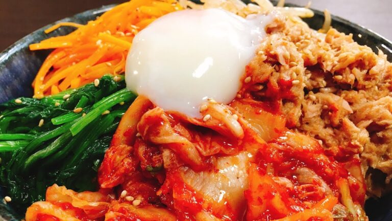【殿堂入り神レシピ】超簡単で超安くて超旨い‼『超絶品 ツナビビンバ』Tuna bibimbap | Eazy Recipe【節約レシピ】