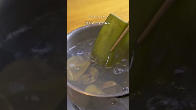 【ひなまつり料理】ハマグリのお吸い物！ちらし寿司と一緒にどうぞ！