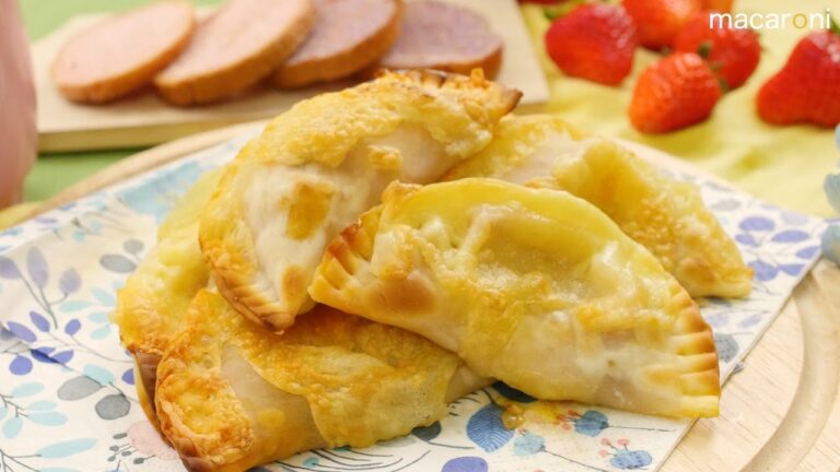 餃子の皮で簡単！とろ～りチーズの「ひとくちカルツォーネ」のレシピ・作り方