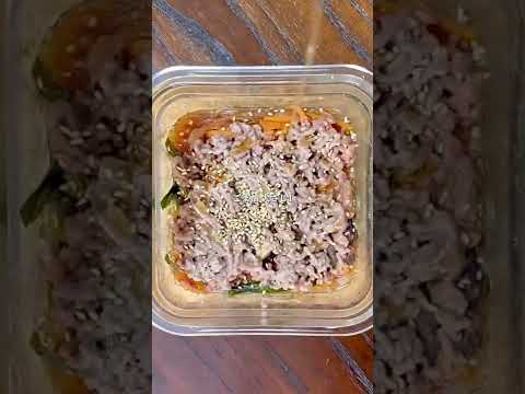 レンジでほったらかしチャプチェ #shorts