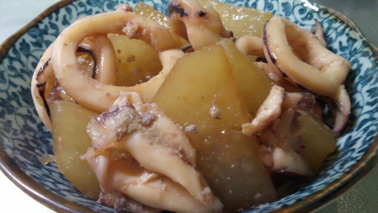 簡単イカ大根