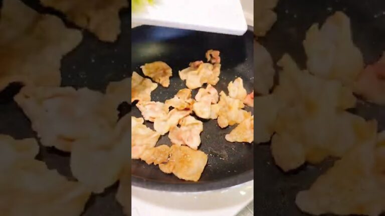 【ご飯が止まらない】絶品ネギ塩豚カルビ丼 #short