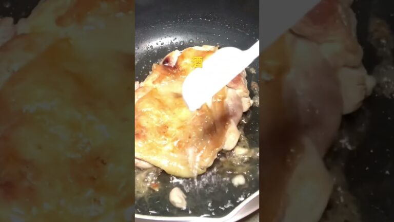 みりん無し！照り焼きチキンを簡単に#shorts