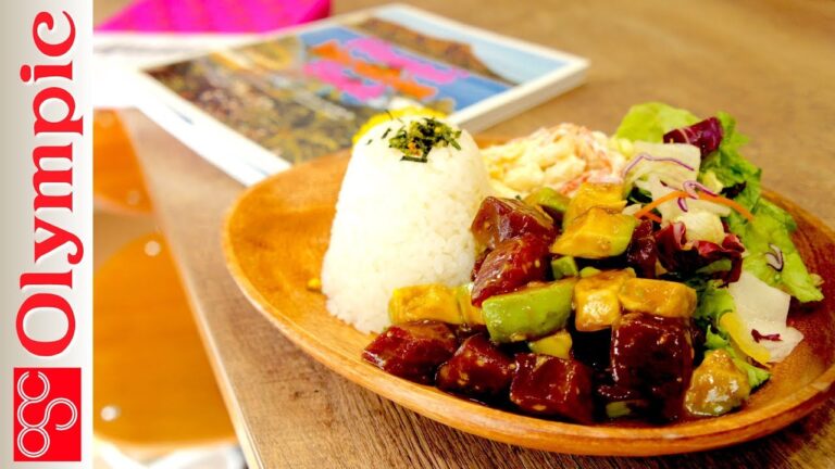 オリンピックの超簡単レシピ　ワンプレート ポキの作り方