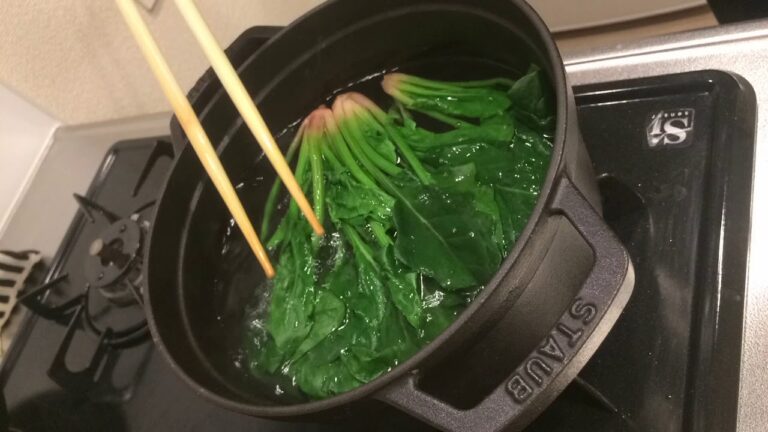 ほうれん草のおひたし