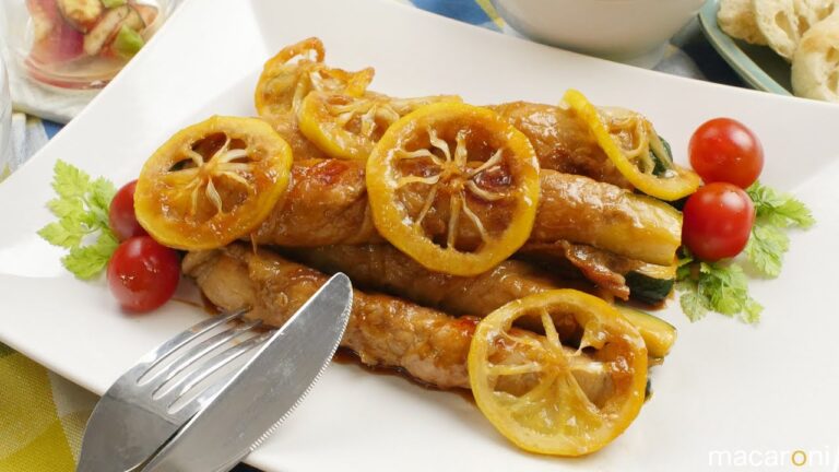 照りっと爽やか！ はちみつ レモンの 豚 肉巻き ズッキーニ のレシピ 作り方