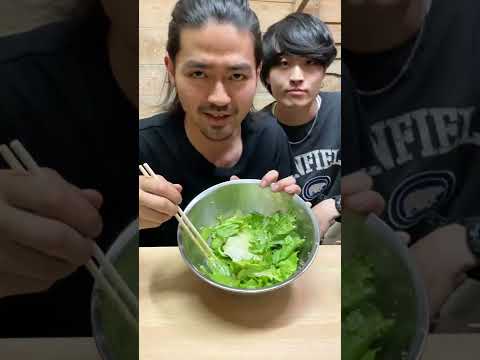 Twitterで話題の叙々苑サラダの再現レシピは本当なのか検証します。 #shorts