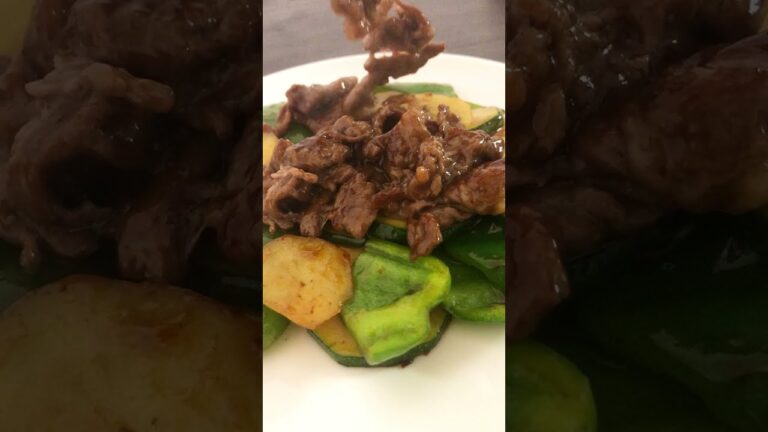 これ食って10kg痩せた。とりあえずこれ作って食っとけ。【ダイエット】牛肉とズッキーニのオイスターソース炒め