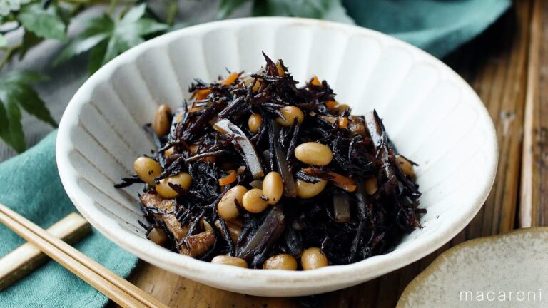 【ひじきと大豆の煮物】フライパンで簡単！水煮大豆で手軽に作る♪｜macaroni（マカロニ）
