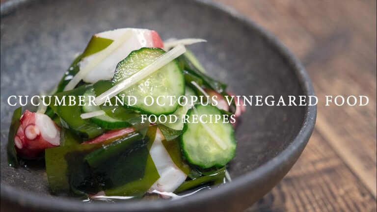 【料理】きゅうりとタコの酢の物【作り方】フードレシピ
