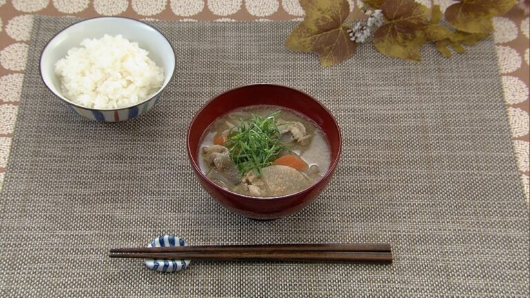 【DAIGOも台所】こくうま豚汁｜体の芯から温まる♪ポカポカ料理レシピ
