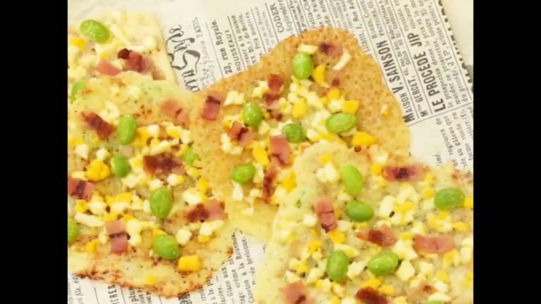 おやつにオススメ♪ カラフルパリパリチーズ